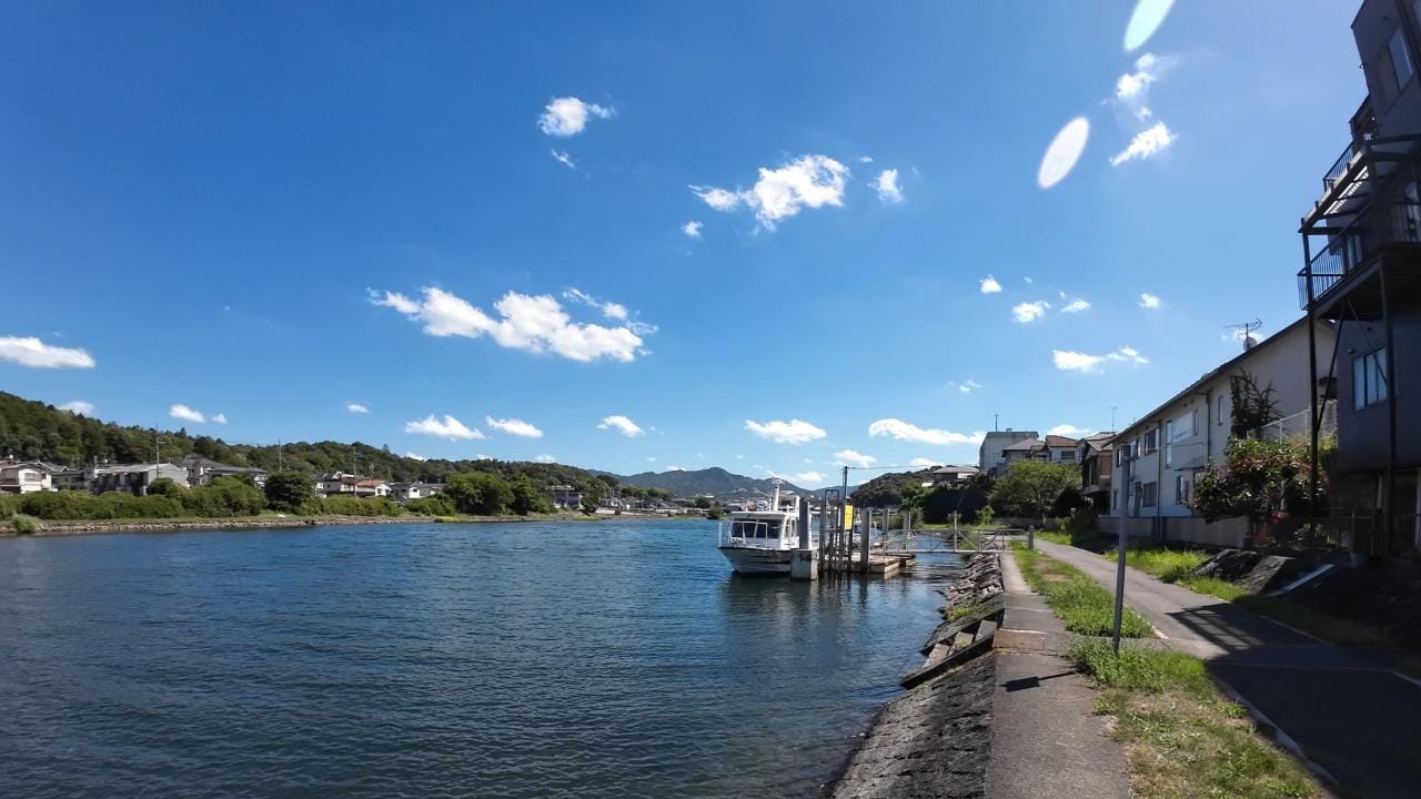 瀬田川南郷蛍橋周辺のバス釣りのポイント